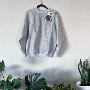 1996 Vintage Hanes Sweatshirt gray sweatshirt men’s L NWT perfect condition